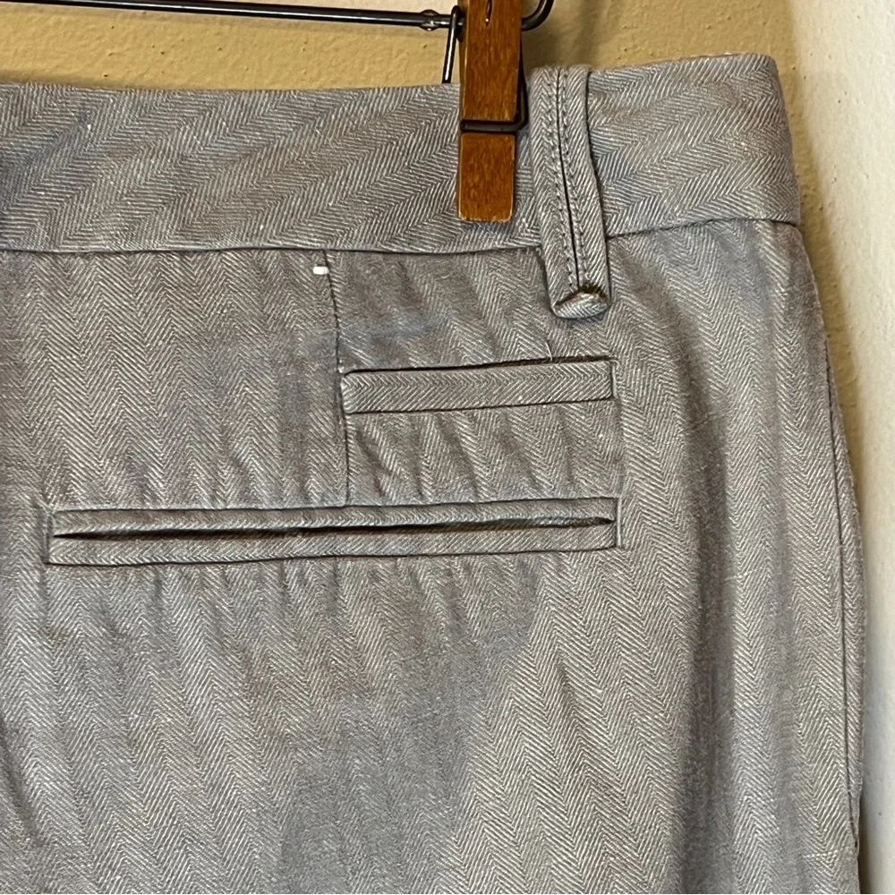 GAP Hip Slung fit Light Linen Khaki Beige Pants - Picture 3 of 16